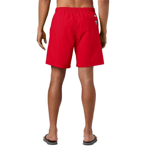 Columbia PFG Backcast III Shorts Red For Men's NZ1832 New Zealand